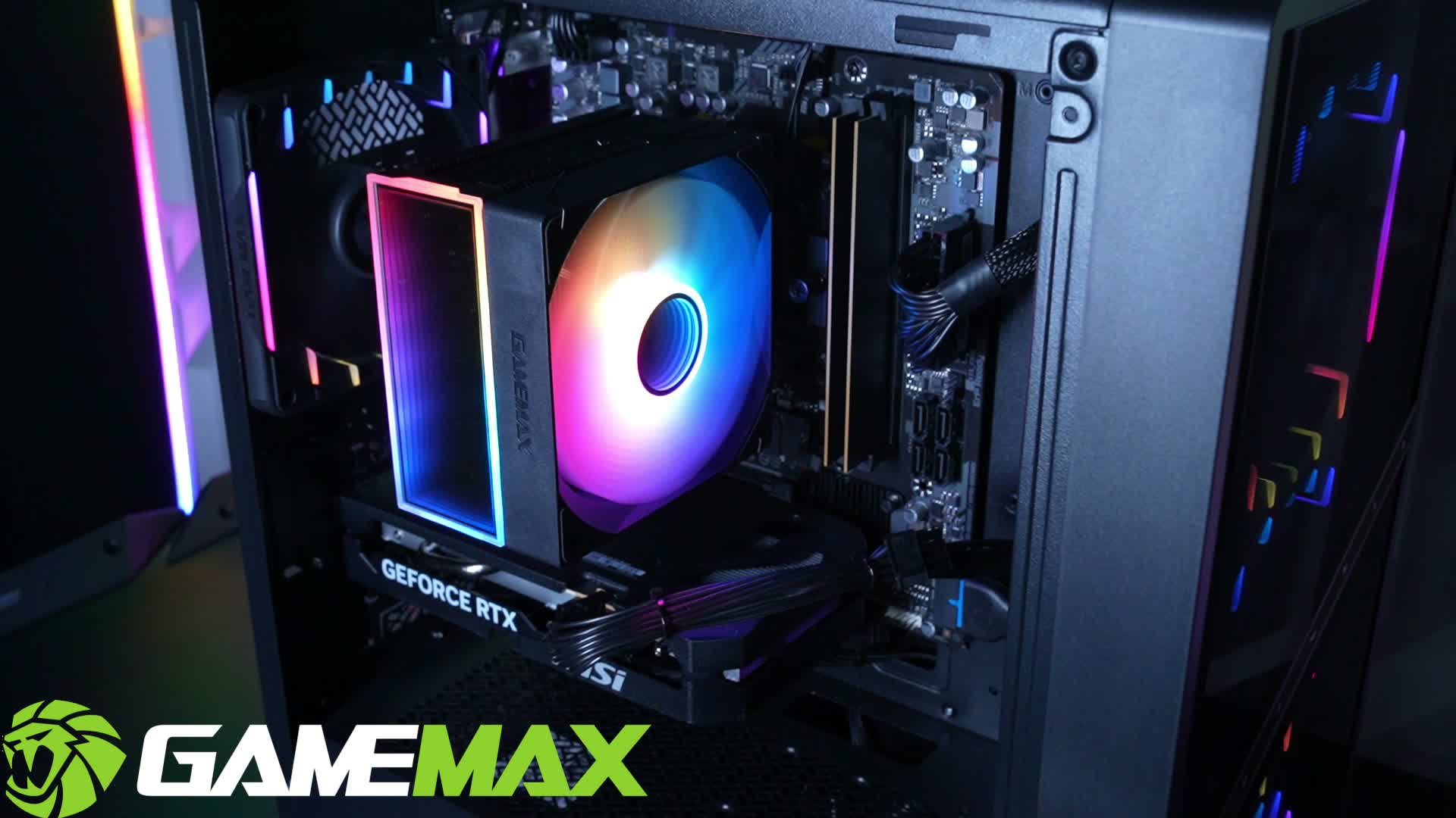 GAMEMAX Gaming-PC AERIS GB 8138 AMD Ryzen 7 5700X 16GB RAM Produktbild-Vorschau 7