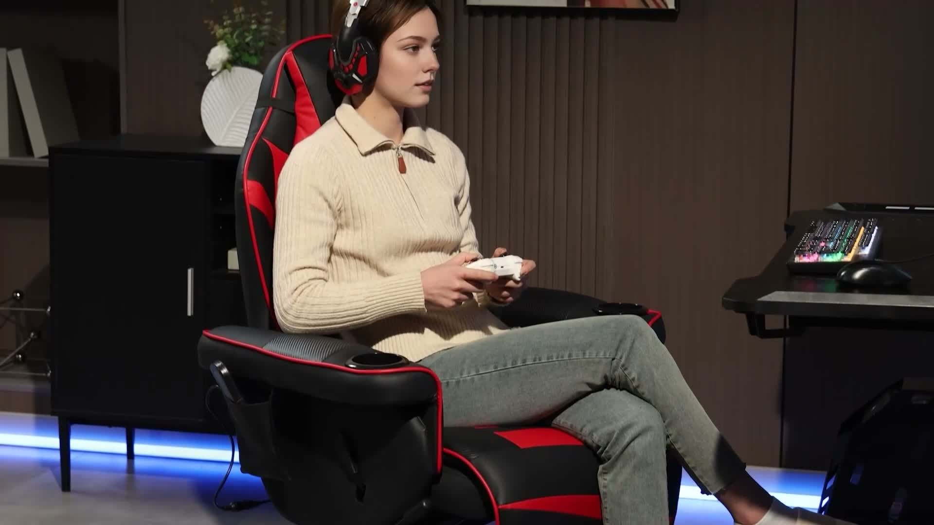 HOMCOM Relaxsessel mit Massagefunktion Elektrisch TV-Sessel Produktbild-Vorschau 7