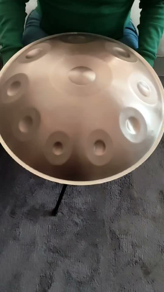 VEVOR Handpan, 22-calowy 9-dźwiękowy tamburyn D, statyw i Podgląd zdjęcia produktu 7