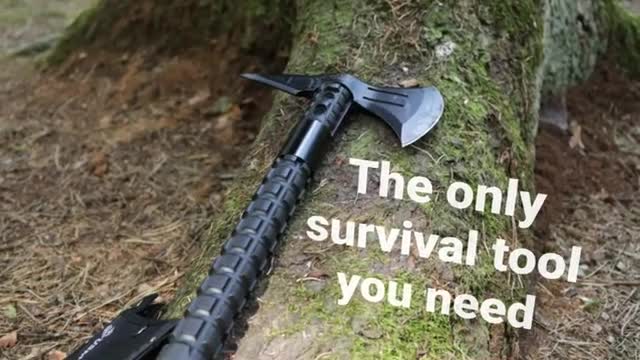 Ascia tomahawk professionale con kit di sopravvivenza 6in1 Anteprima dell’immagine prodotto 7