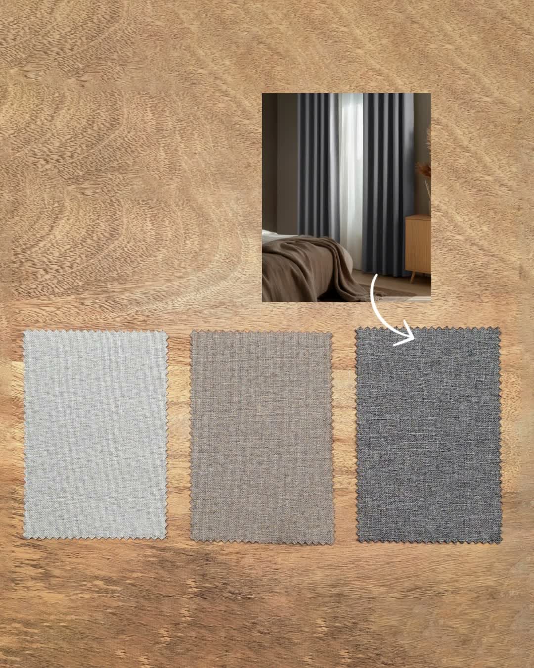 Vorhang Luna 100% Verdunkelend HOOMstyle 140x270cm - Produktbild-Vorschau 6