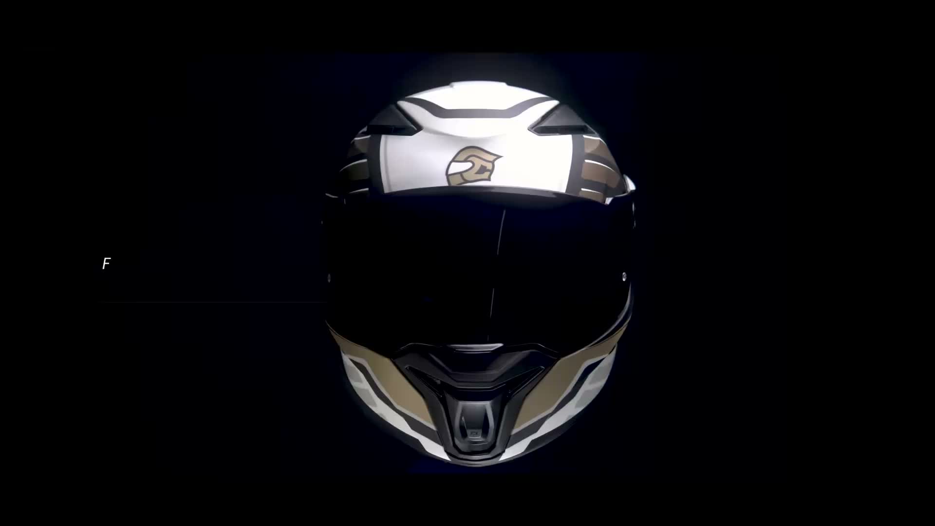 FC-Moto FF130SV Cavion Helm, schwarz matt/lila, S Produktbild-Vorschau 7