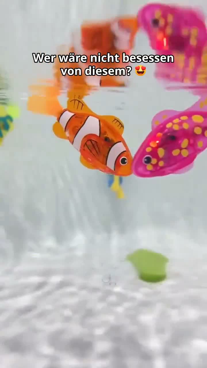 4er Set Schwimmender Roboter-Fisch Spielzeug mit Produktbild-Vorschau 6