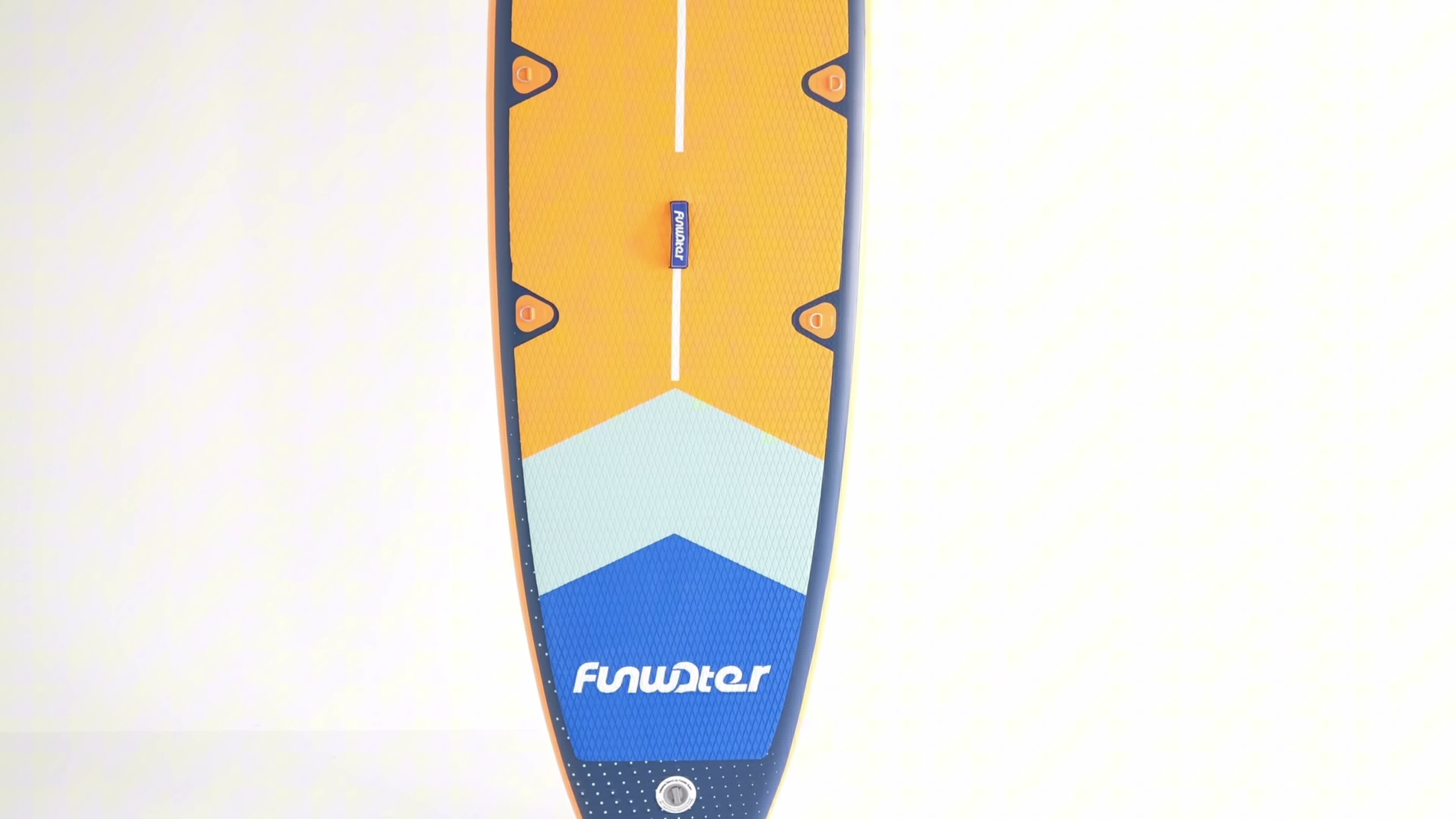 FUNWATER Aufblasbares SUP Board 350 x 90 x 15 cm, 205 kg Produktbild-Vorschau 6