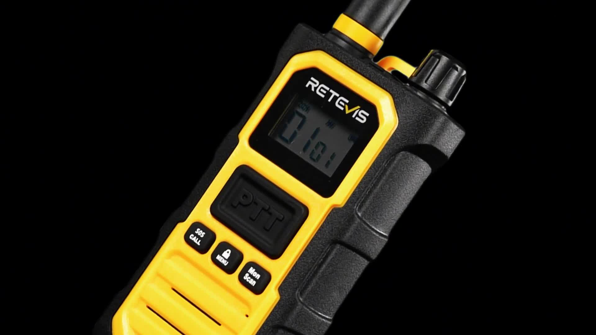 Retevis RB648Pro Hochleistungs Funkgerät, IP67 Produktbild-Vorschau 7
