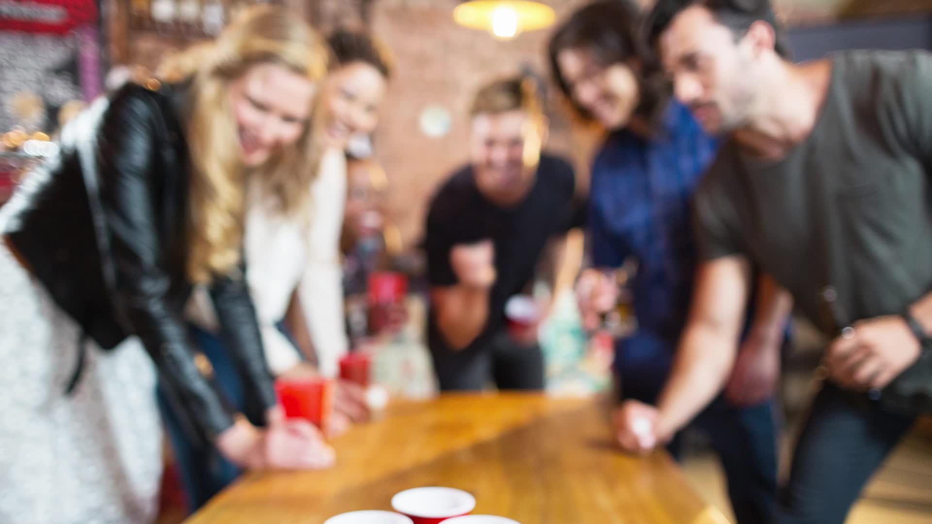 200 x Beer Pong Becher, stabiler Plastikbecher, Partybecher Produktbild-Vorschau 7