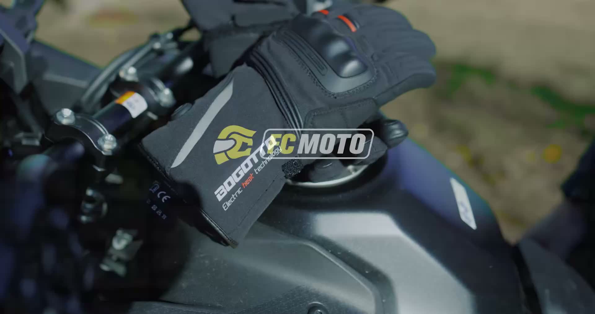 Bogotto Celsius verwarmbare motorhandschoenen, zwart, maat Productafbeelding-voorbeeld 6