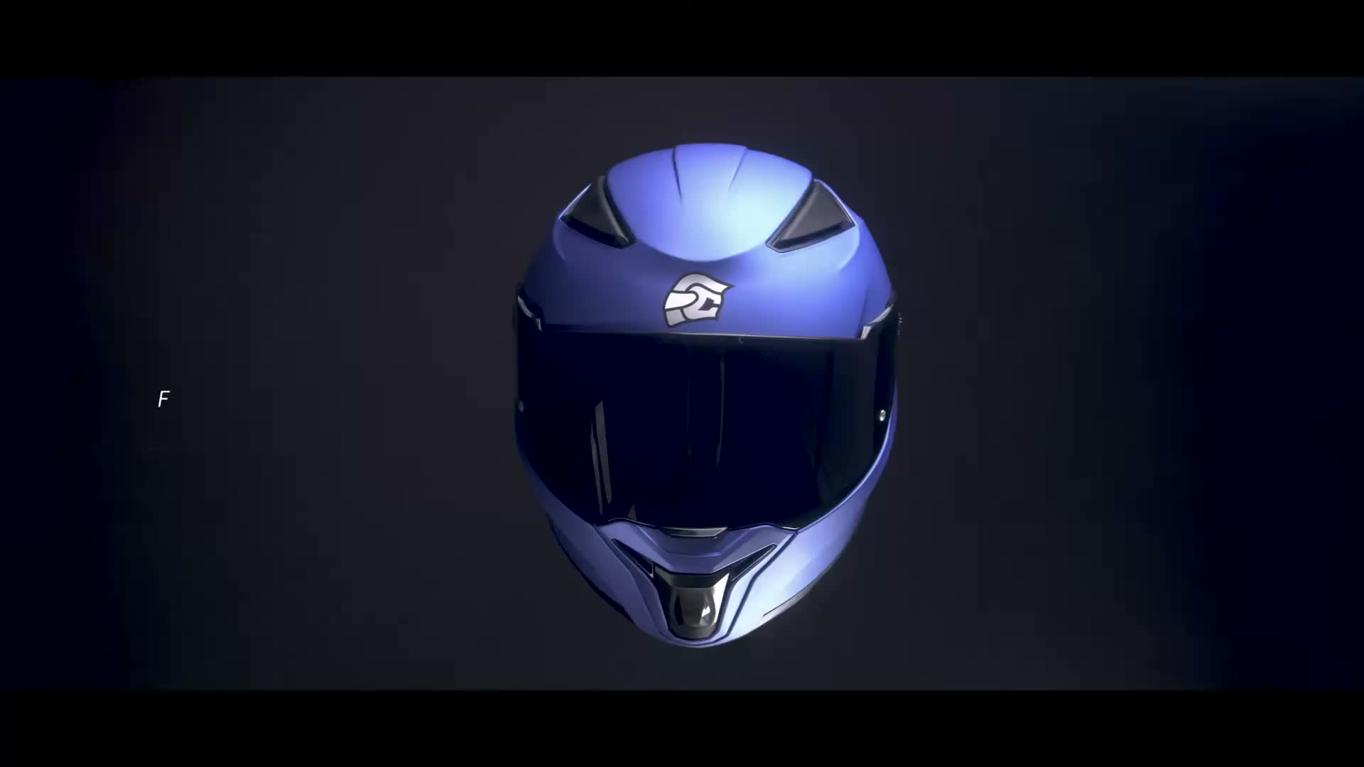 FC-Moto FF130SV Helm, blau matt, L Produktbild-Vorschau 7