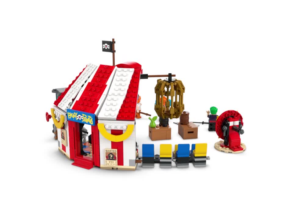 LEGO ONE PIECE Zirkuszelt von Buggy dem Clown - Produktbild-Vorschau 7