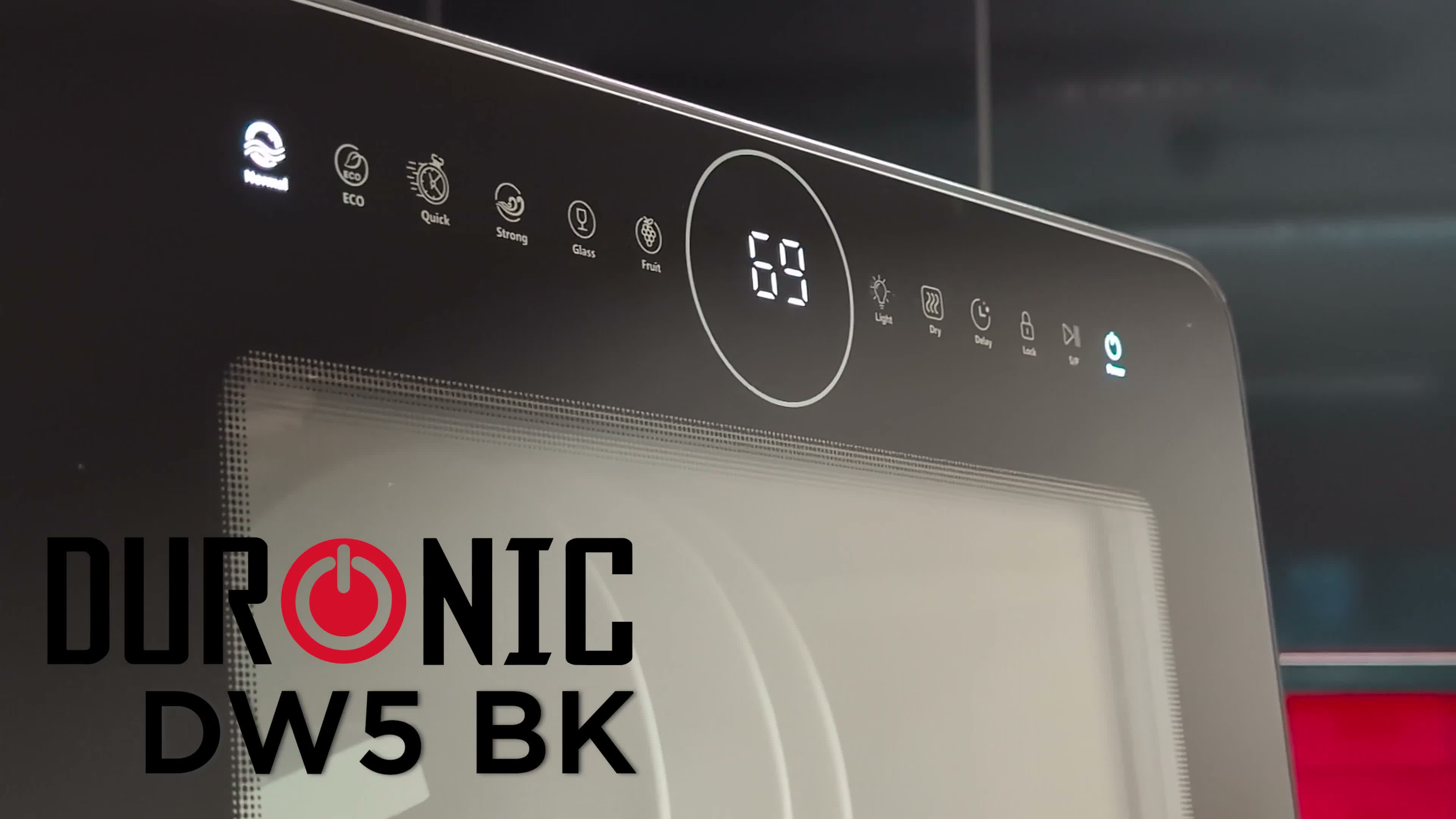Duronic DW5 BK Tischgeschirrspüler, Mini Geschirrspüler für Produktbild-Vorschau 7