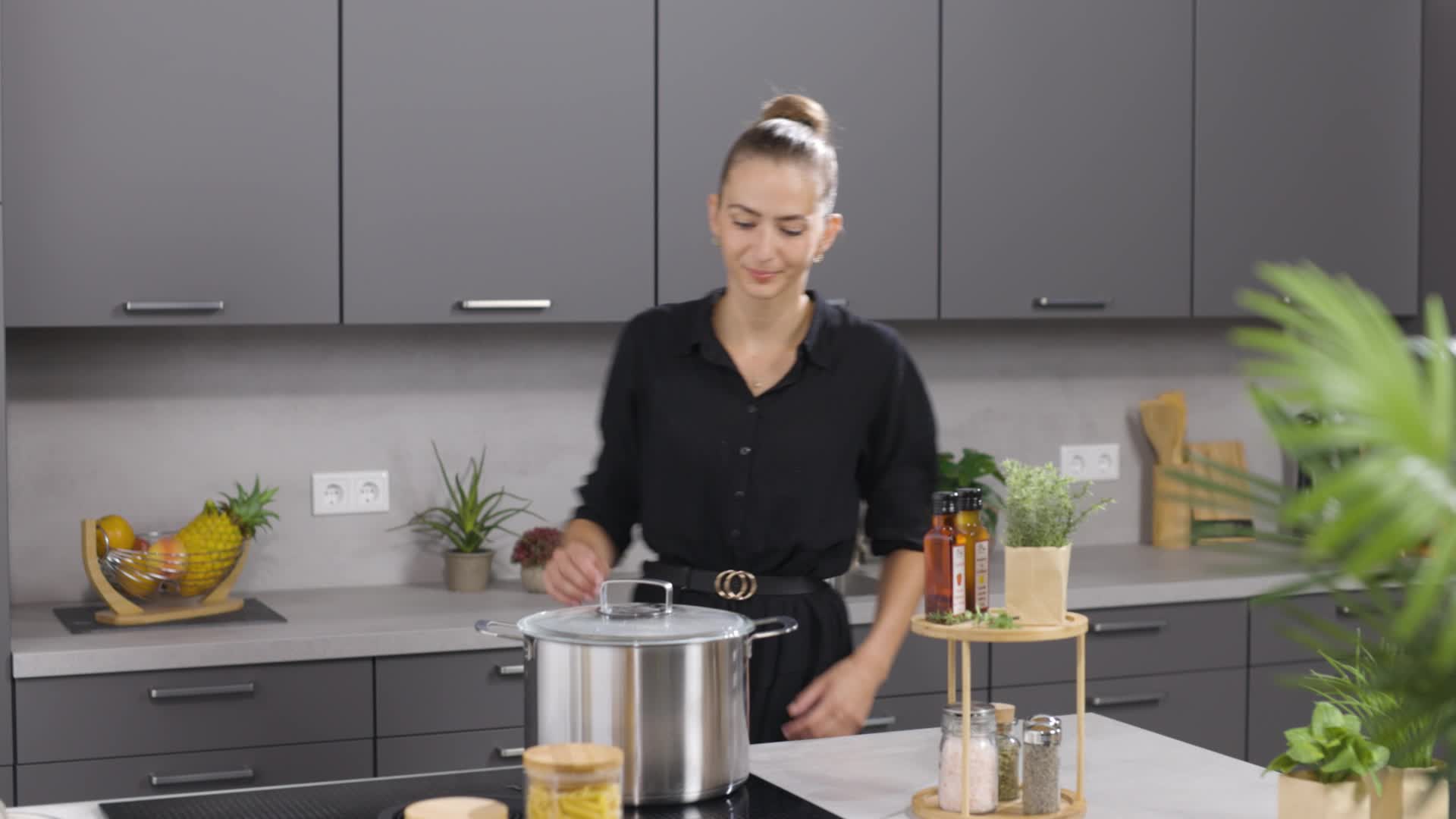 Relaxdays Gewürzregal Bambus, für Arbeitsplatte & Produktbild-Vorschau 7