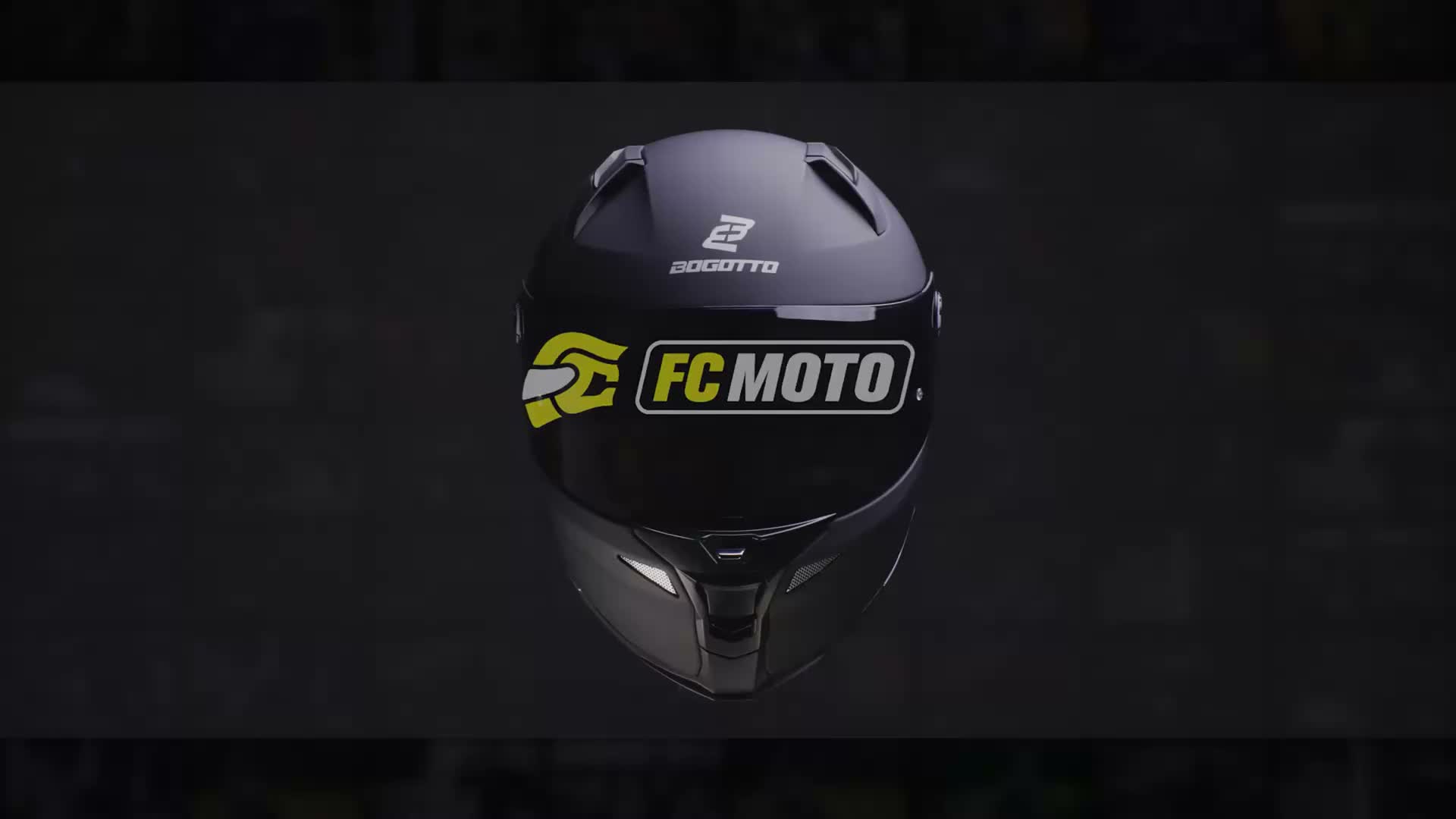 Bogotto FF110B helm, zwart, maat 2XL (63/64) Productafbeelding-voorbeeld 7
