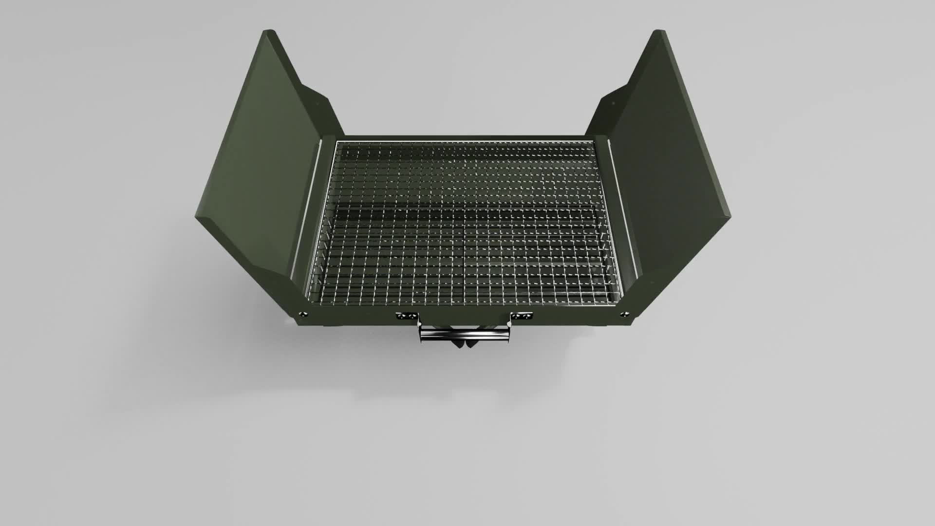 STR Appliances Tragbarer Camping Grill, Faltbare Produktbild-Vorschau 7