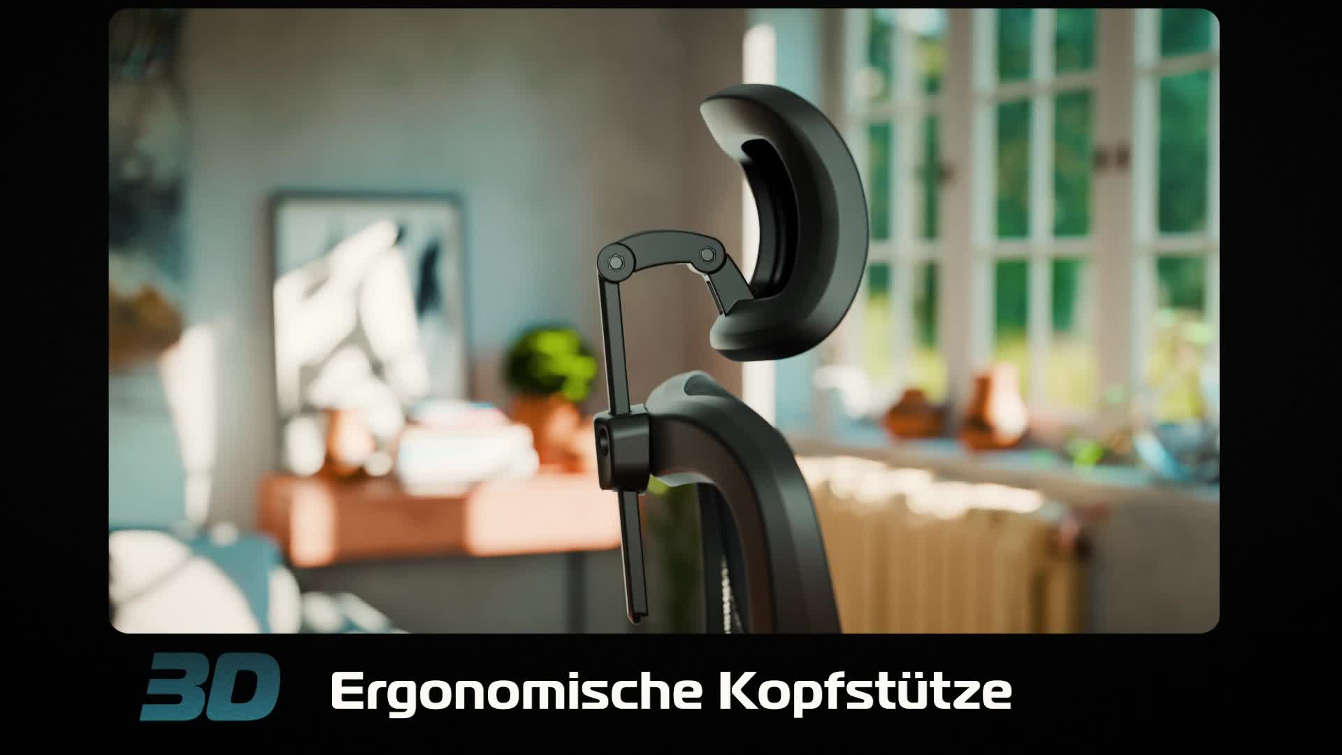 CLOUVOU CleverSeat Bürostuhl Ergonomisch Schreibtischstuhl Produktbild-Vorschau 7