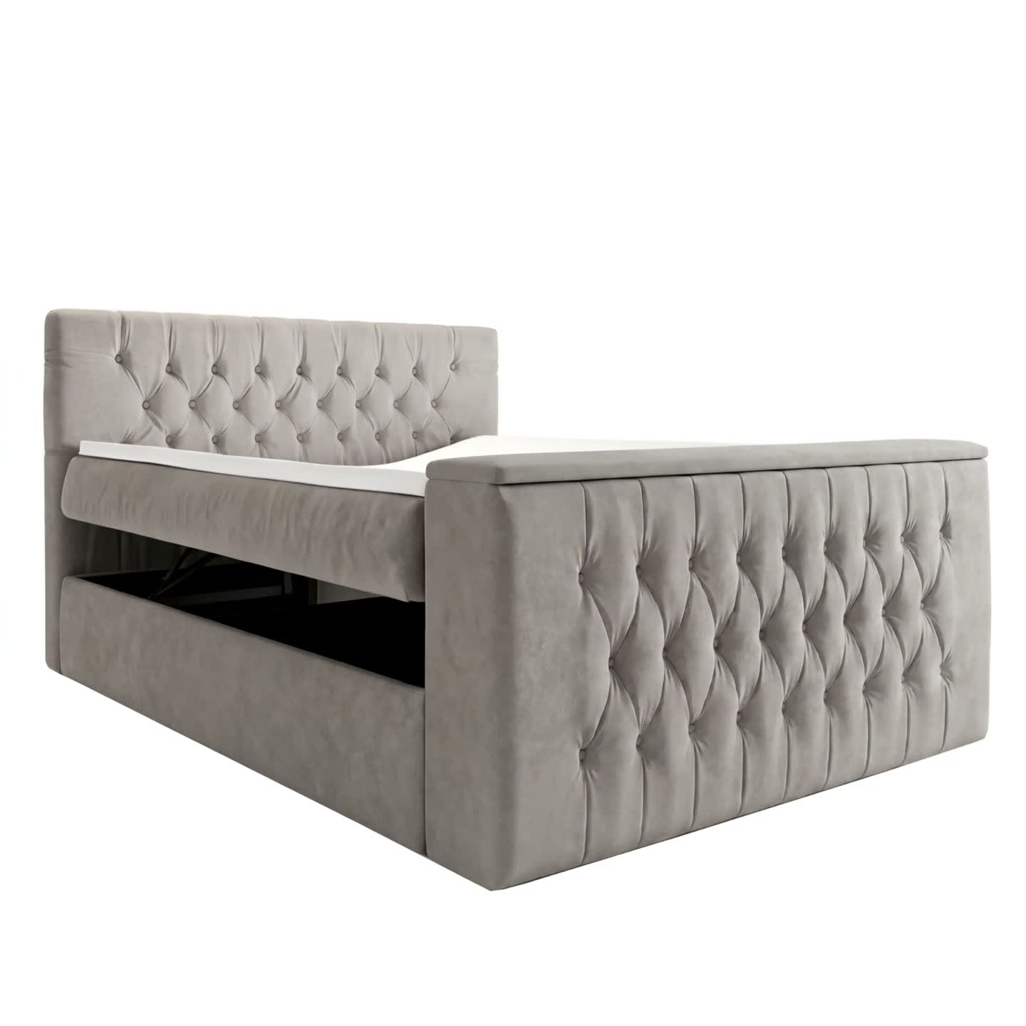 ELVORA DESIGNE Boxspringbett 180x200 cm HALO mit Produktbild-Vorschau 7