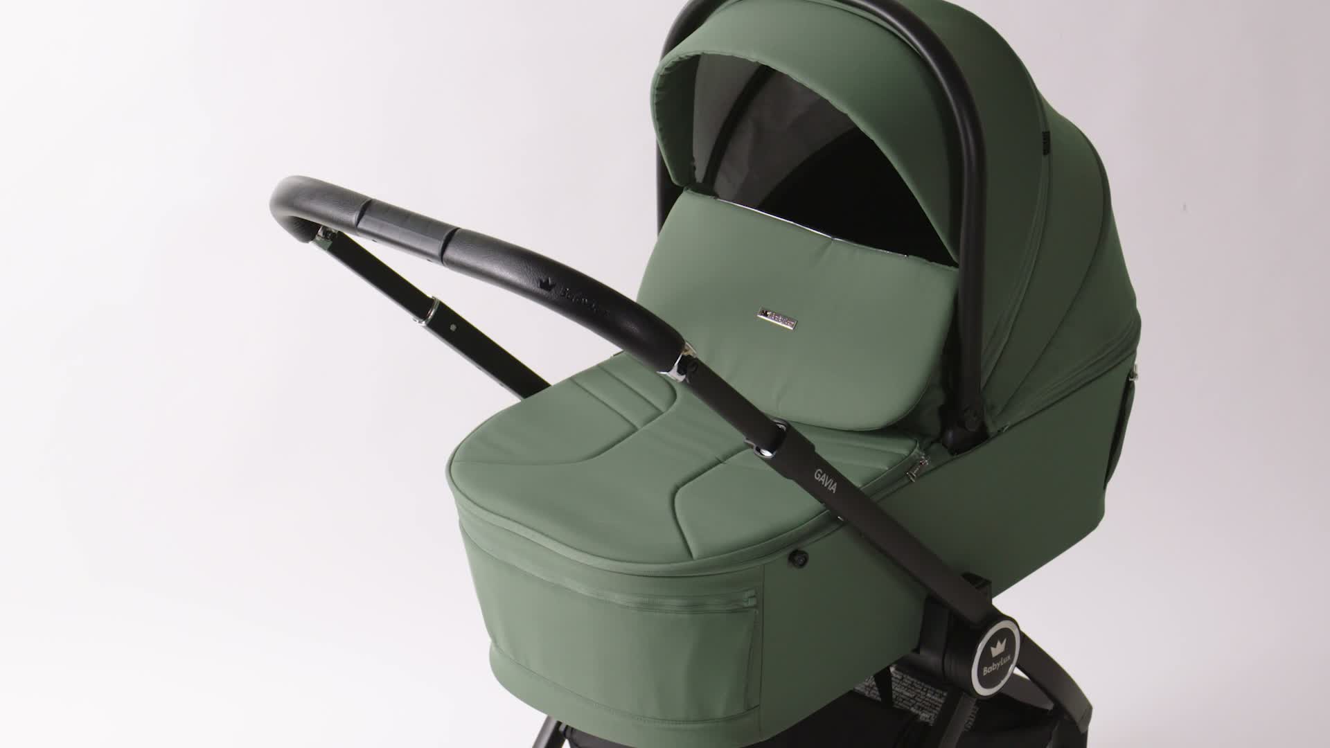 BabyLux® Kočík 3v1 Set GAVIA, Skladací, Sada Lahkých Náhľad obrázku produktu 7