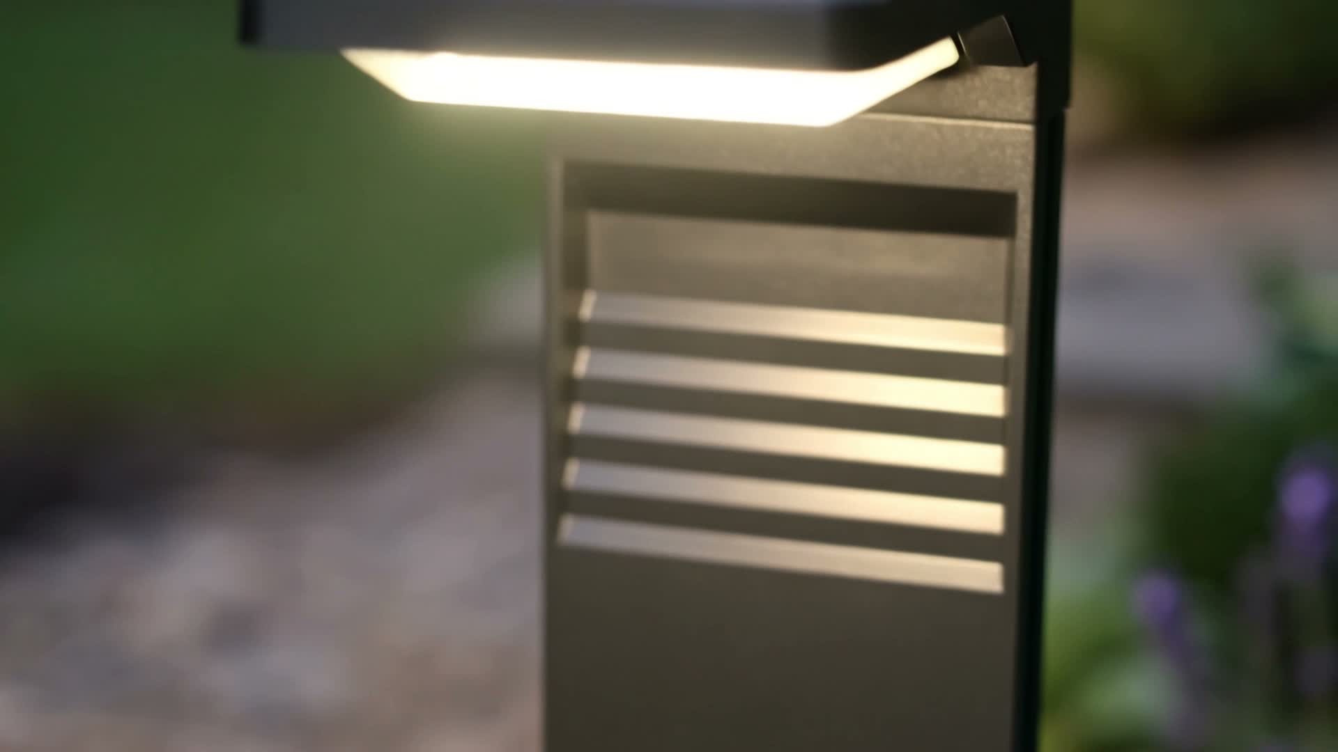 MasterLED Solar Wegeleuchte 4er Set IP65 4000K schwarz mit Produktbild-Vorschau 7
