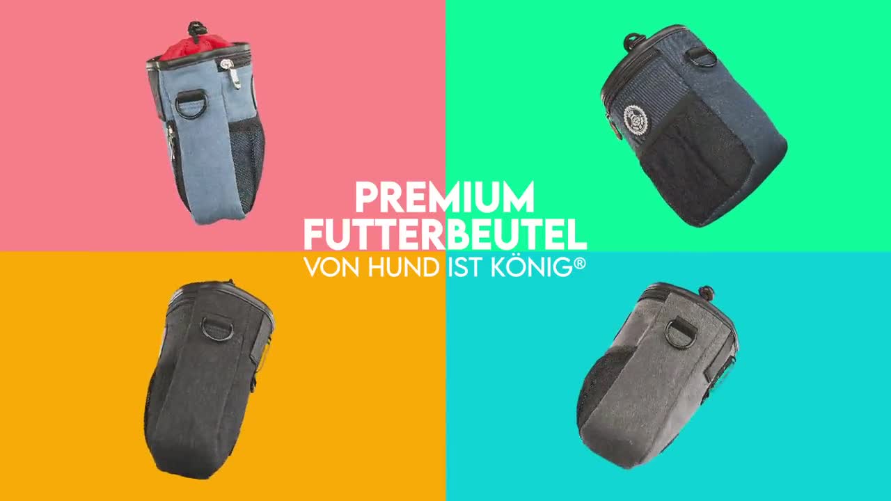 HUND IST KÖNIG Premium Leckerlibeutel für Hunde - robuster Produktbild-Vorschau 7