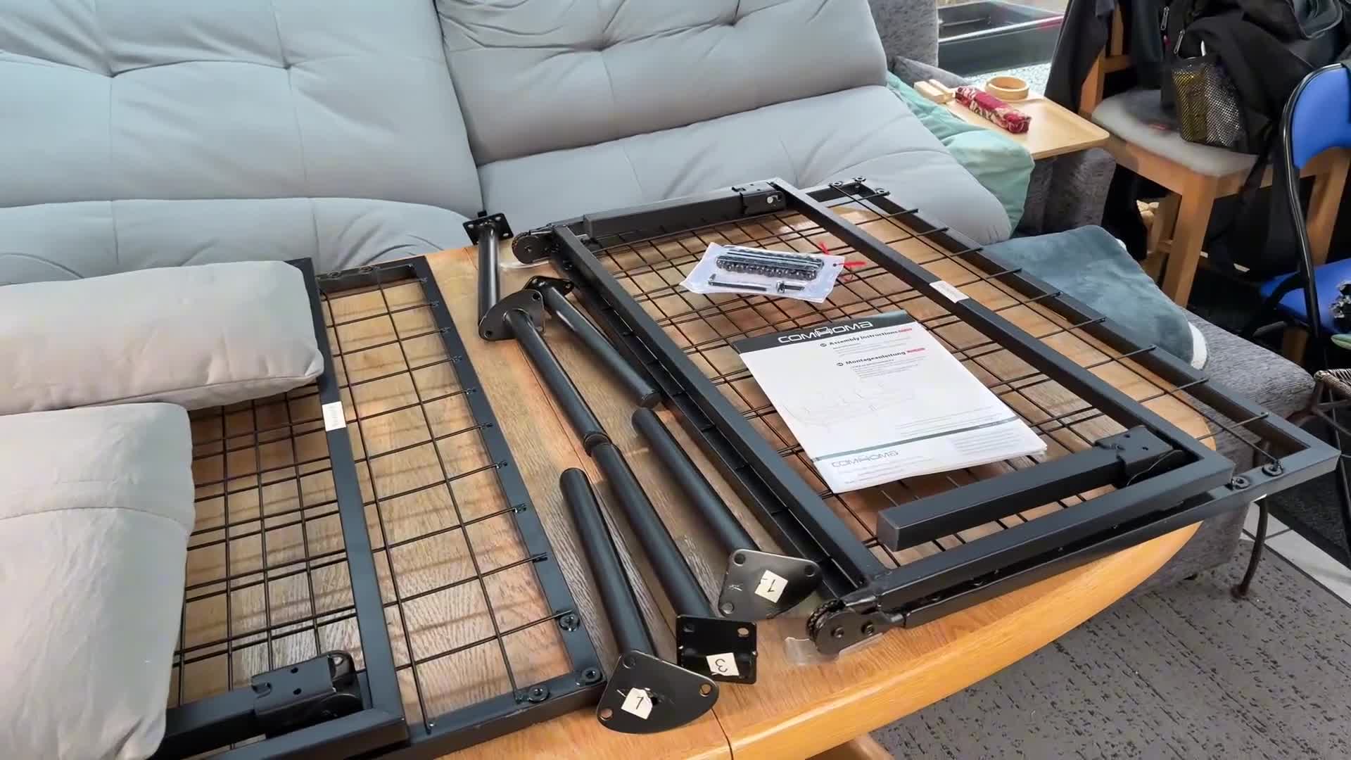 COMHOMA Sofa Schlafsofa mit Schlaffunktion, überzug Futon Produktbild-Vorschau 7