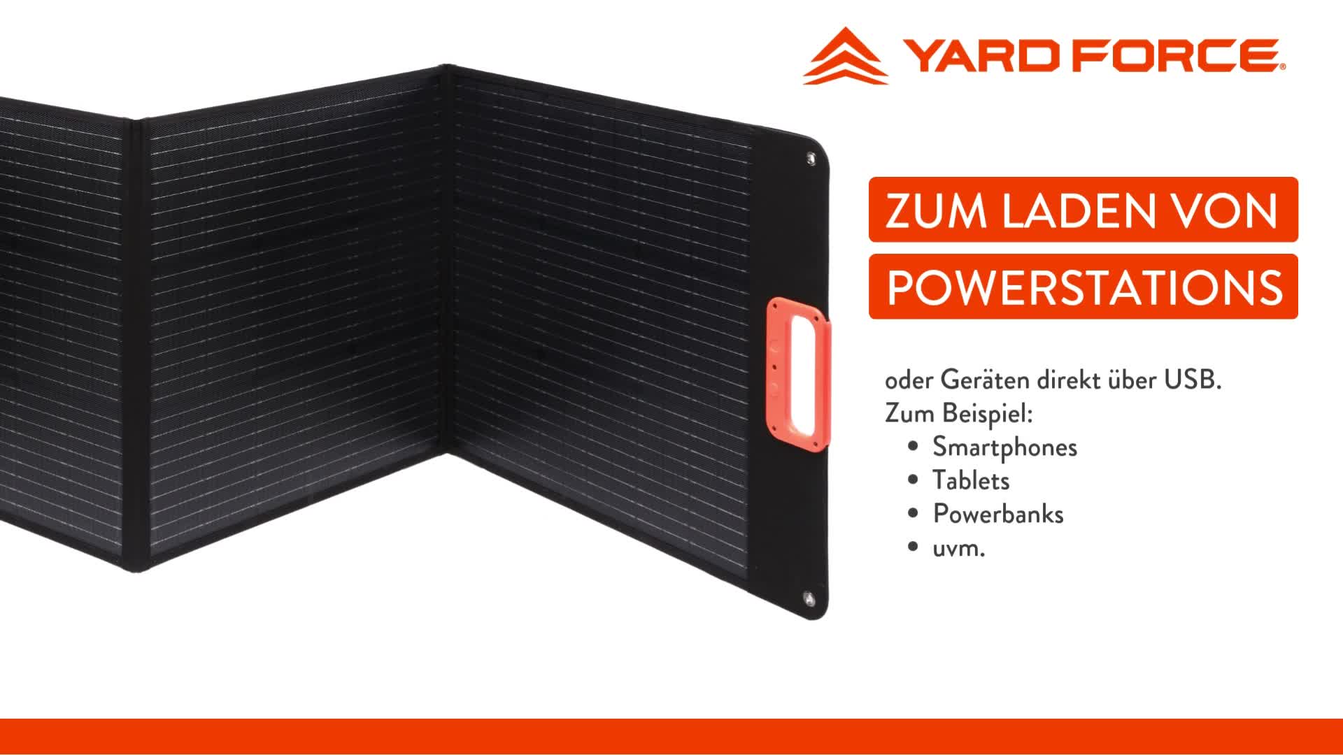 Yardforce Solarmodul LX SPP20 mit flexiblem Design und Produktbild-Vorschau 6