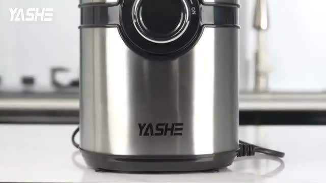 YASHE Slow Juicer ZM1910B, 200 W, 127 mm, Schwarz Produktbild-Vorschau 2