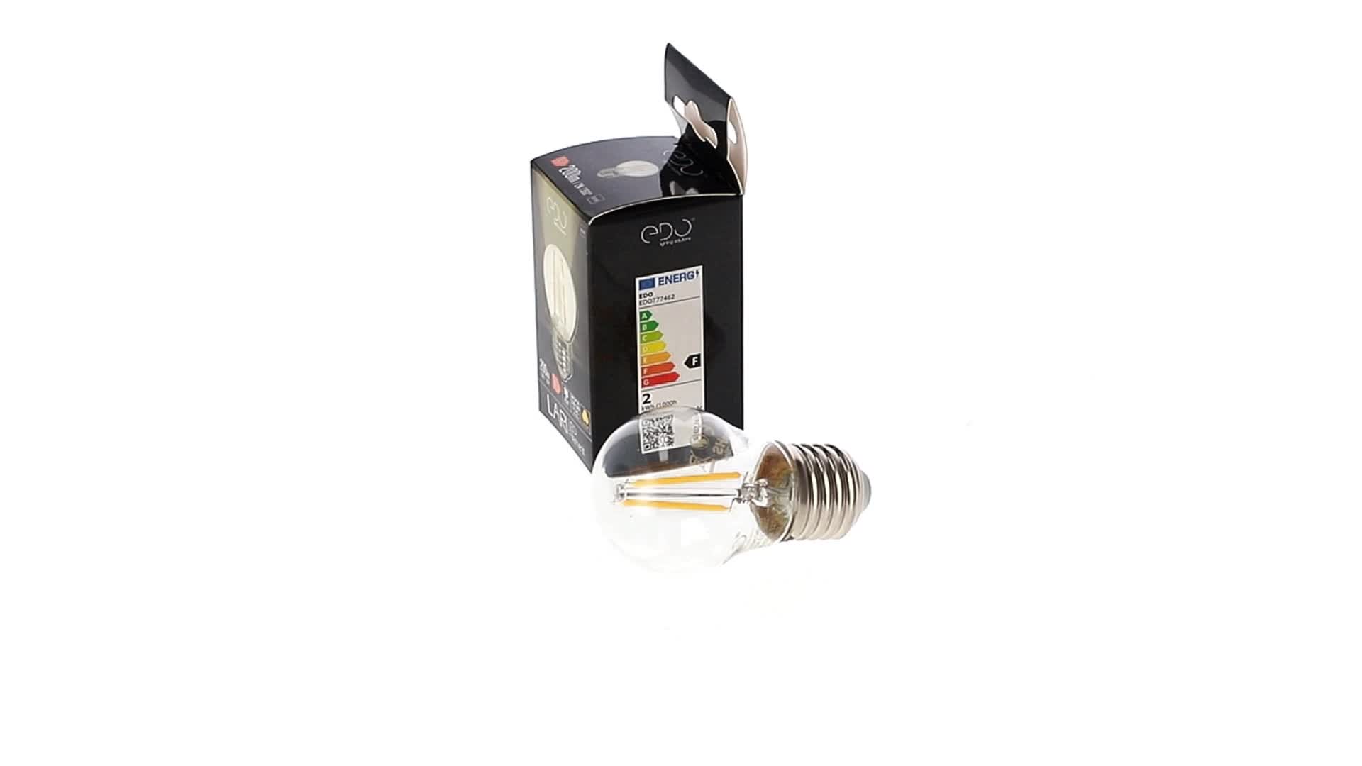 LARI LED žárovka G45 E27 2W 3000K warm WW, 200lm EDO777462 Náhled obrázku produktu 7