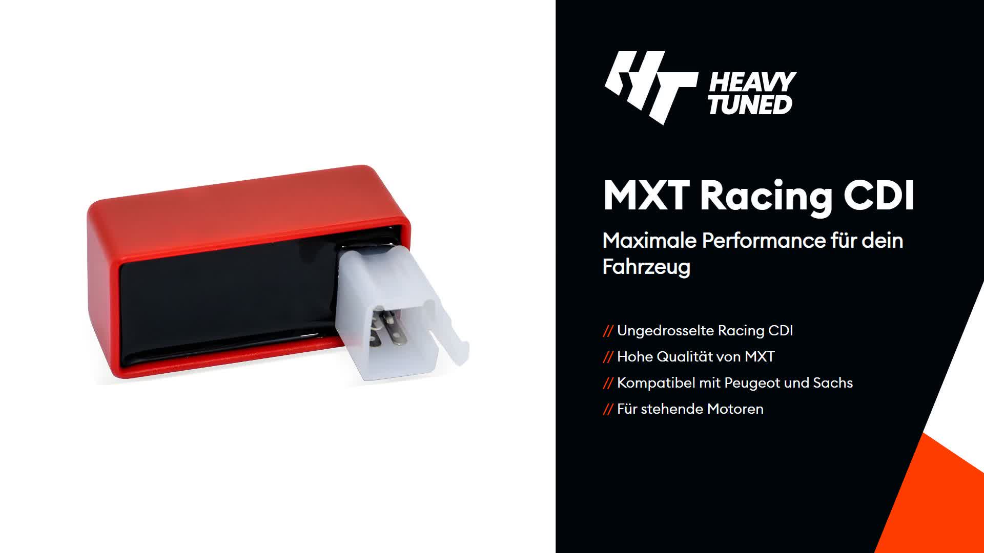 MXT RACING CDI offen kompatibel mit Peugeot Speedfight 2, Produktbild-Vorschau 7