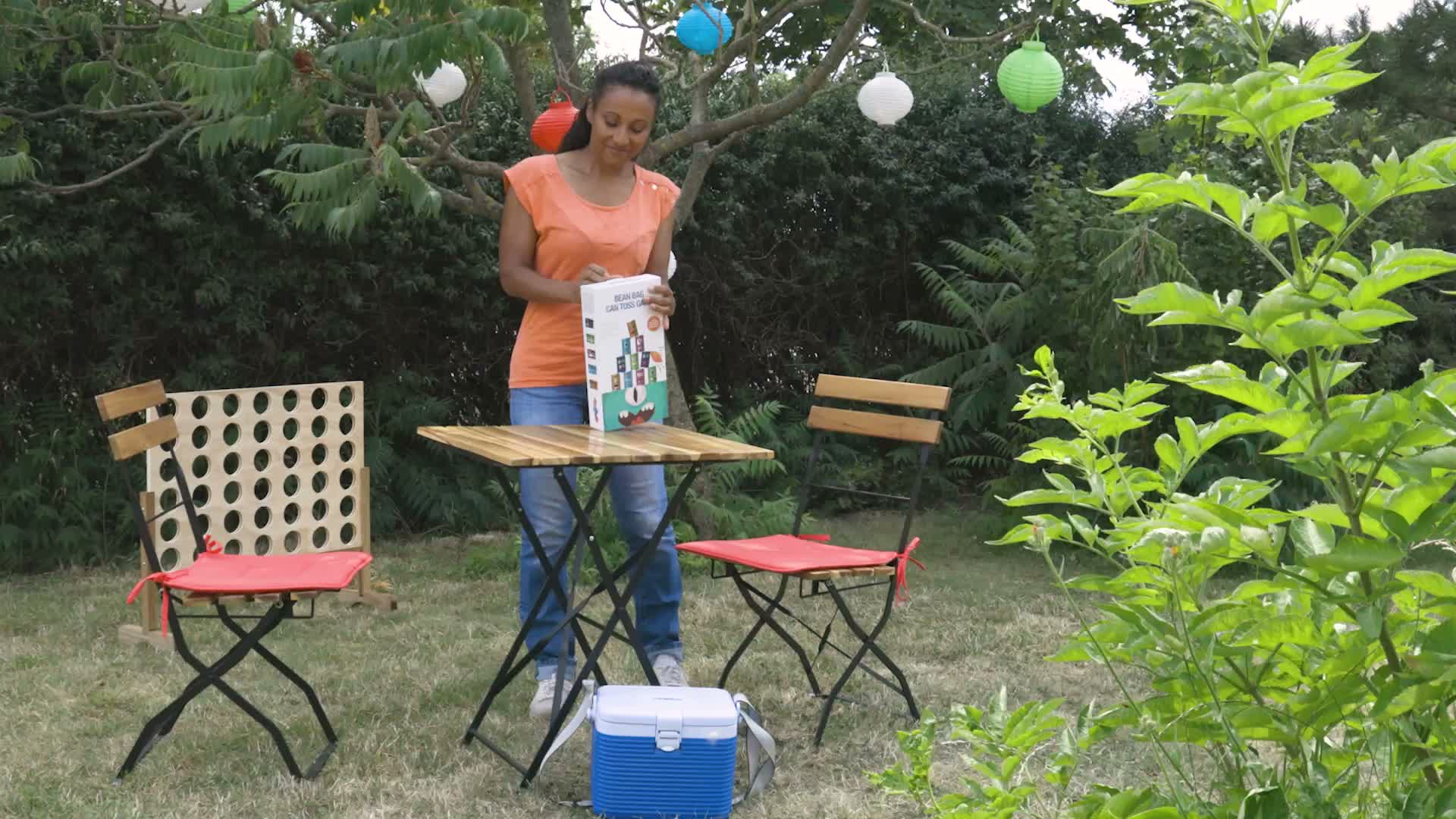 Relaxdays Dosenwerfen Monster, Büchsenwerfen für Produktbild-Vorschau 7