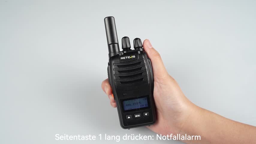Retevis H777D Walkie-Talkie, LCD-Bildschirm, PMR446, Produktbild-Vorschau 7