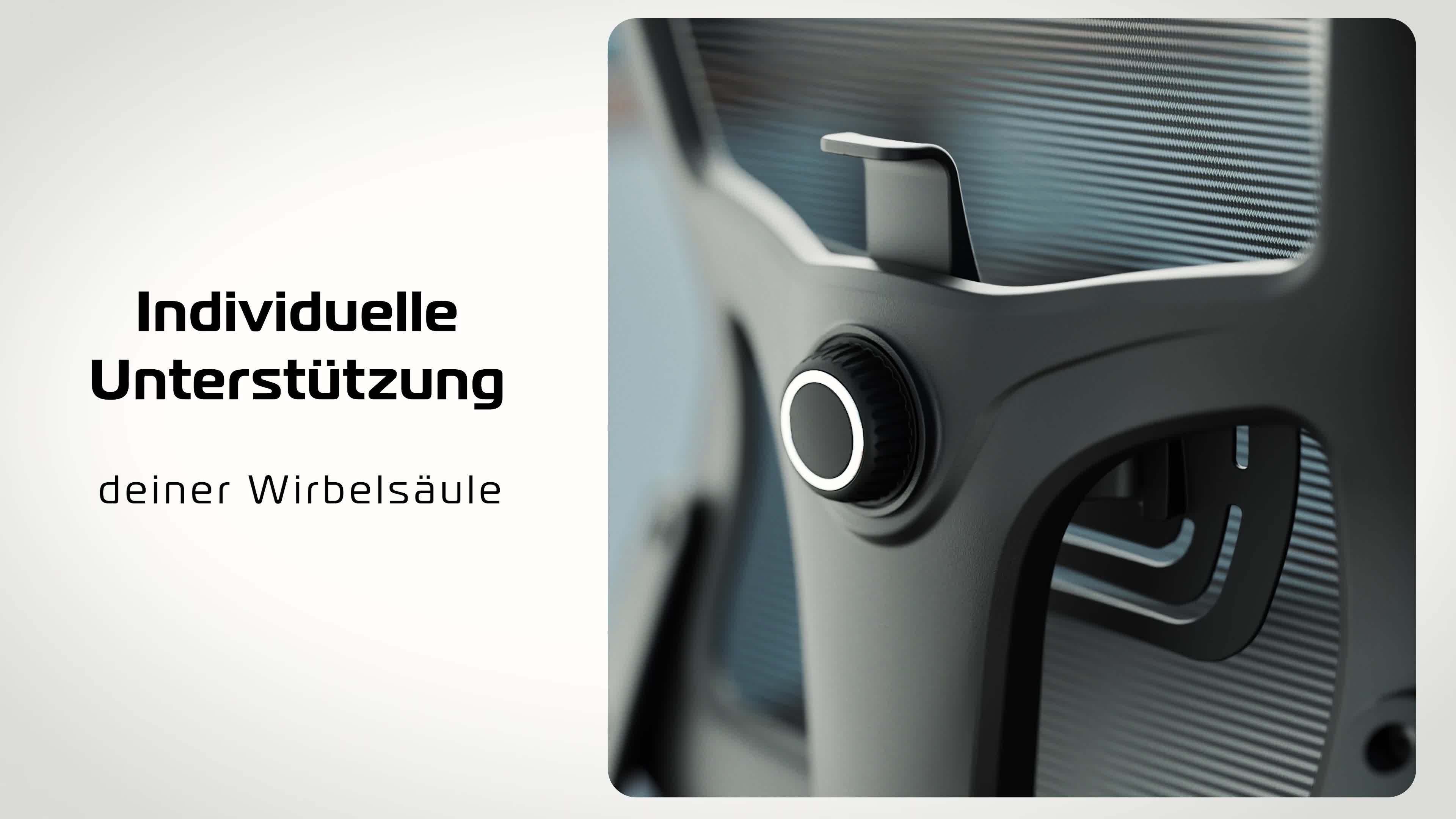 CLOUVOU BrightSeat Bürostuhl Ergonomisch Schreibtischstuhl Produktbild-Vorschau 7