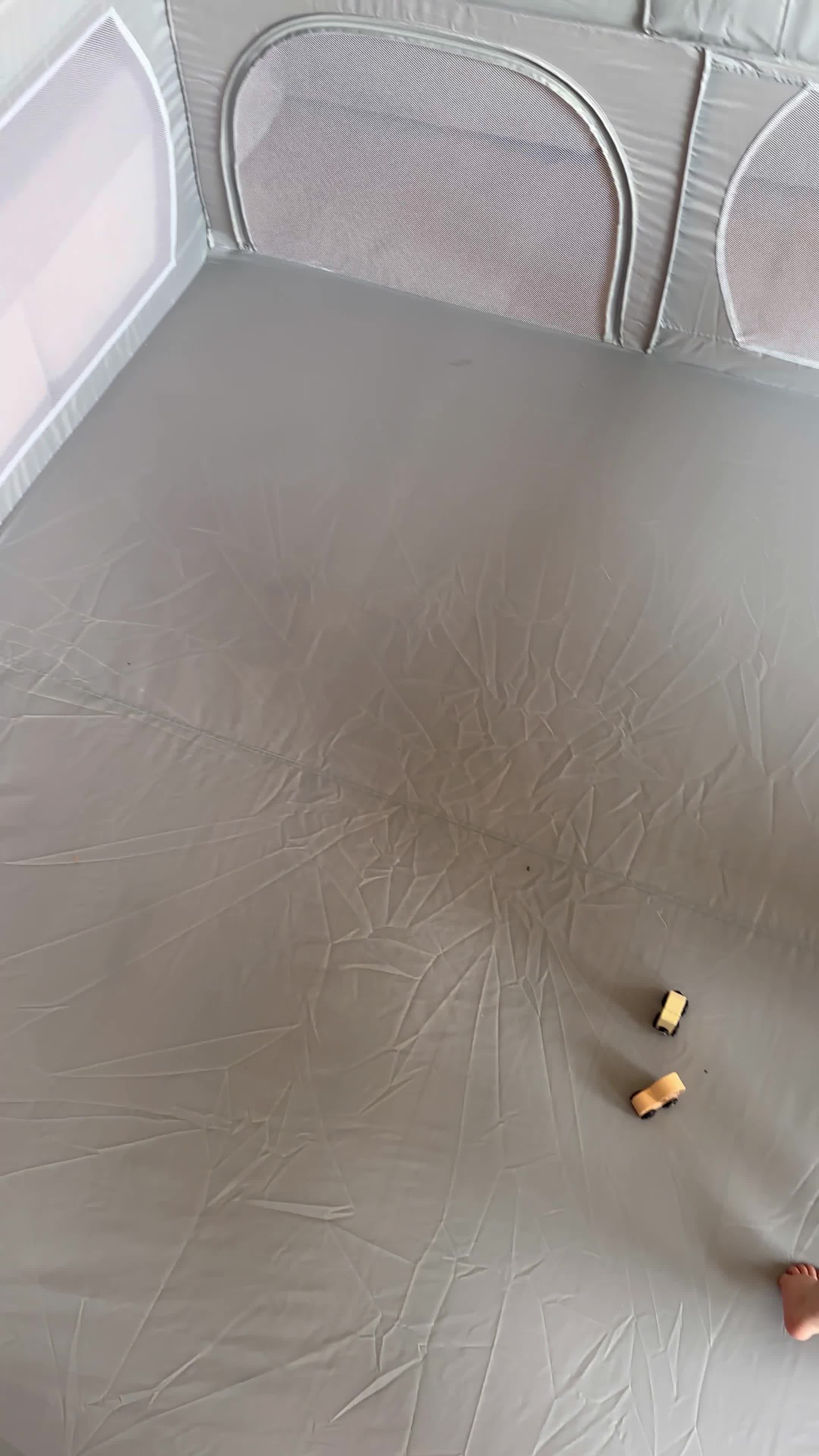 Laufgitter für Kinder – Mobiler Krabbelstall 200x180 cm Produktbild-Vorschau 7