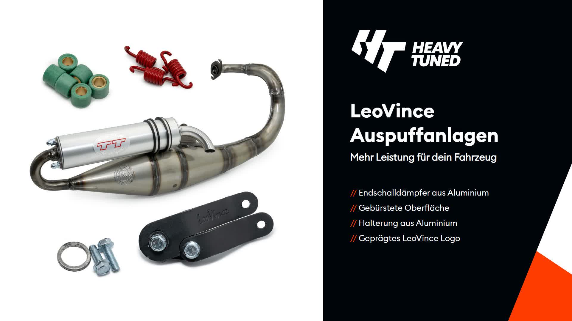 Auspuffanlage komplett HAND MADE TT mit Zulassung, Produktbild-Vorschau 7
