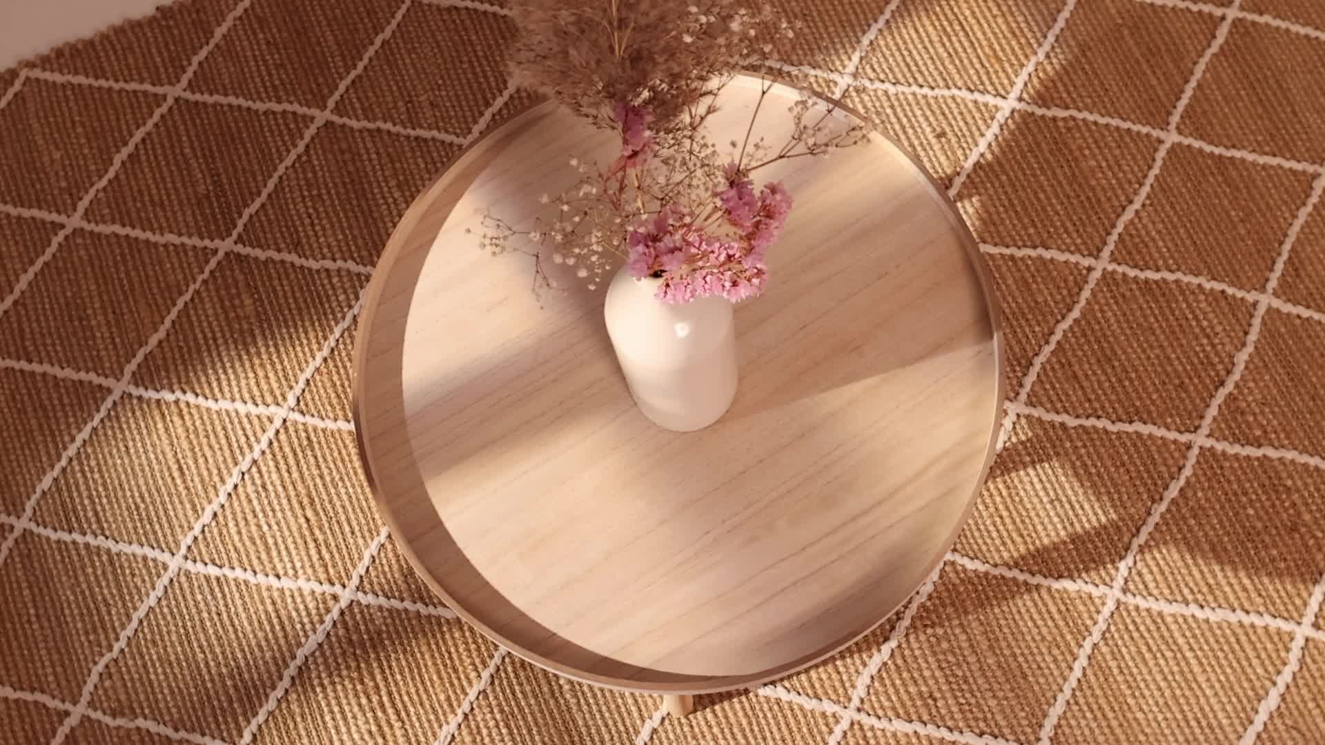Hanse Home Kunu Jute Teppich Kunu Natur Gold Weiß Produktbild-Vorschau 7
