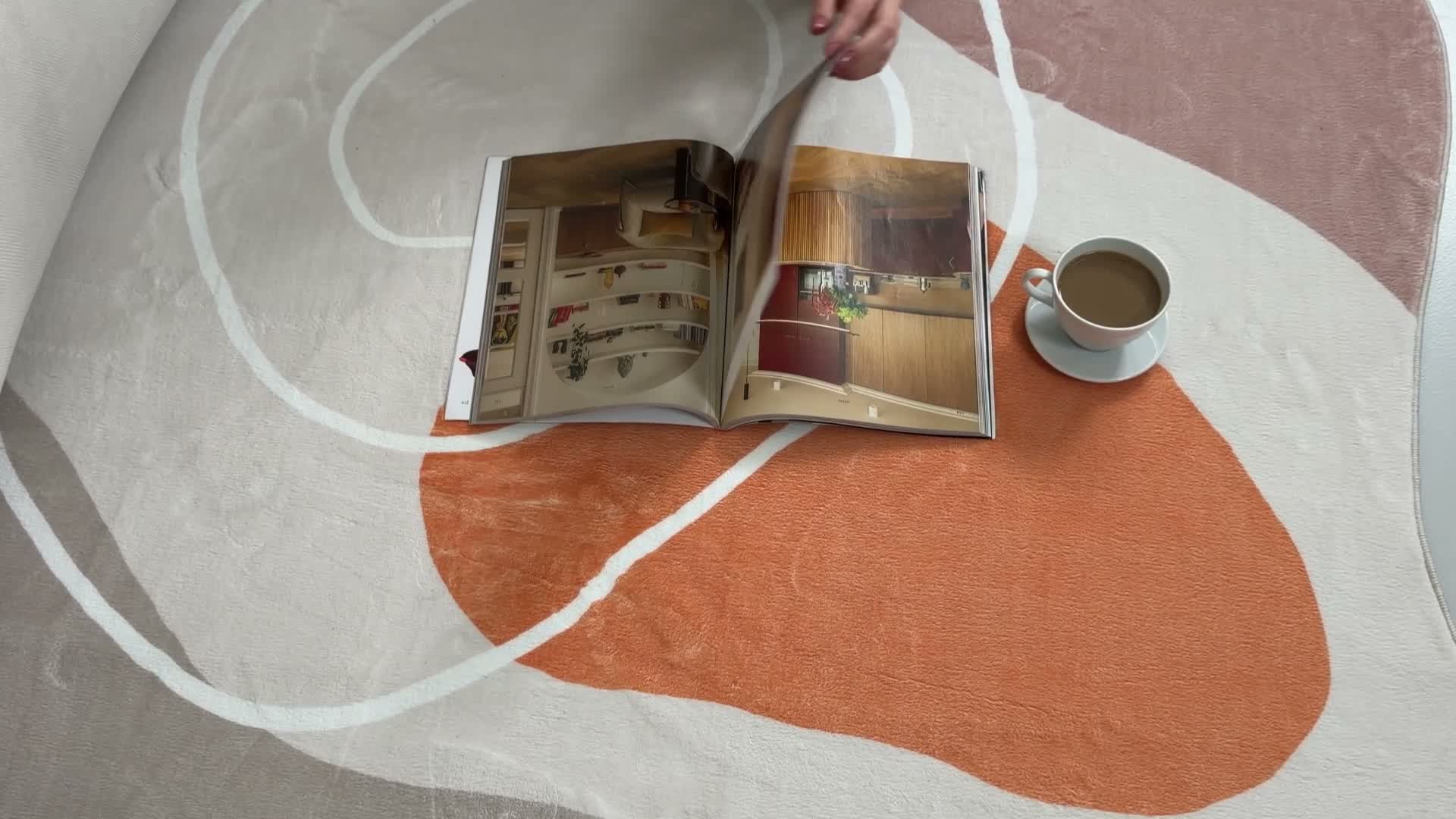 Mazovia Teppich Modern, Abstrakt - Bova Agolo - beige und Produktbild-Vorschau 7