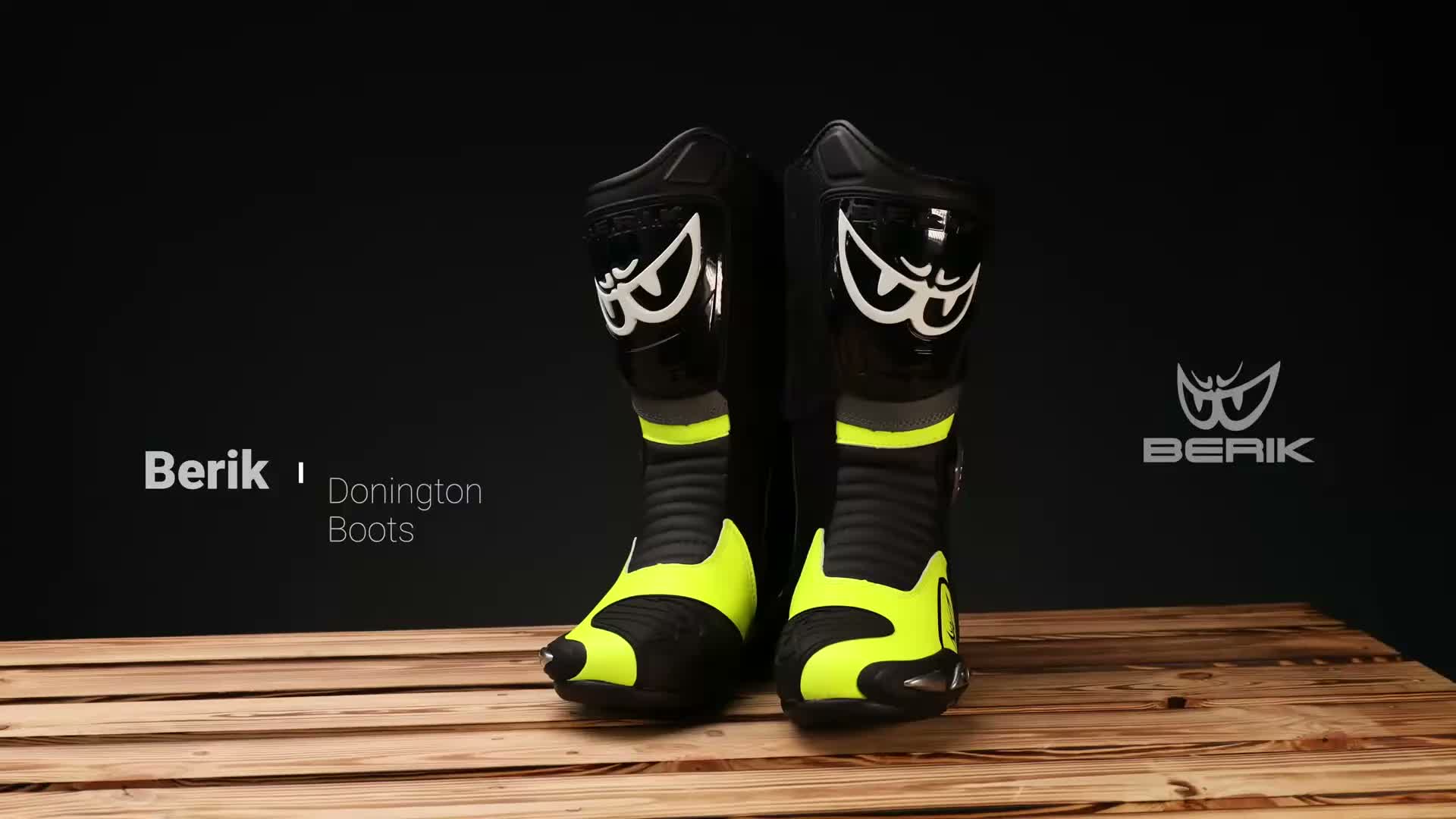 Berik Donington Motorradstiefel, schwarz, 39 Produktbild-Vorschau 6