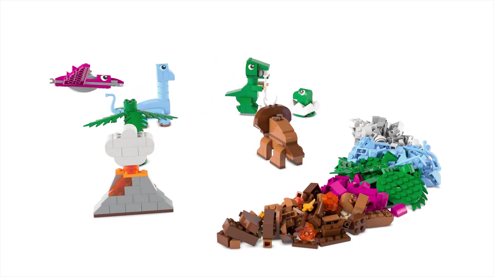 LEGO Classic Kreative Dinosaurier, Bauset mit Modellen und Produktbild-Vorschau 7