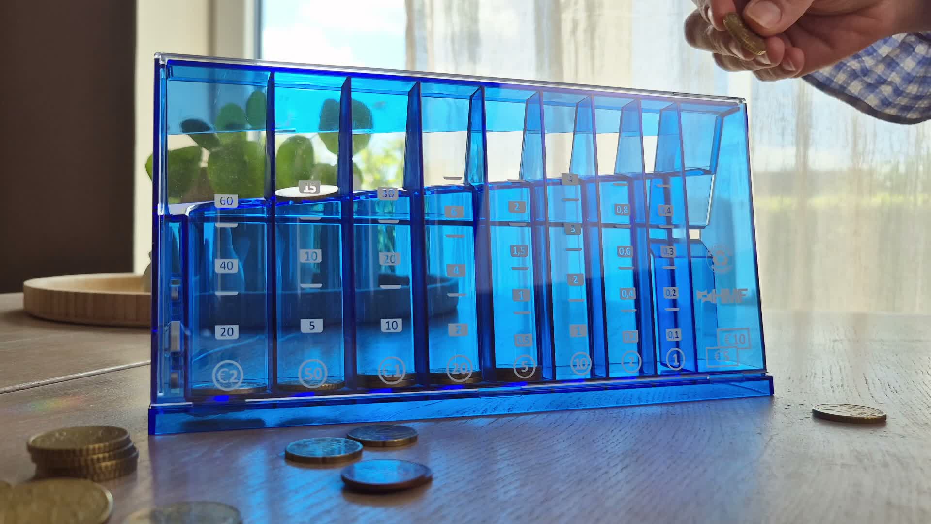HMF Münzzähler mit automatischer Sortierung zur Kleingeld Produktbild-Vorschau 7