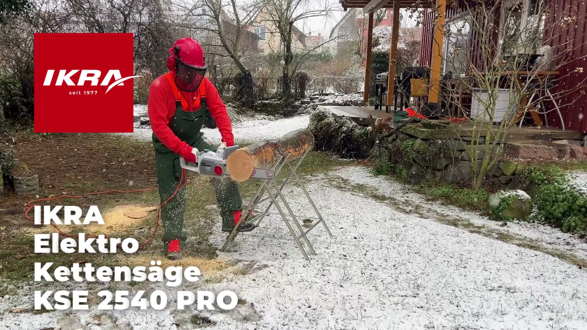 IKRA Elektro Kettensäge KSE 2540 Pro | Schnittlänge 40cm | Produktbild-Vorschau 7