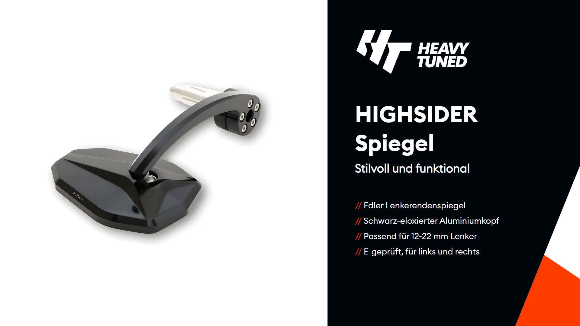 SP 1108362 HIGHSIDER pro Lenkerendenspiegel Victory-EVO Produktbild-Vorschau 7