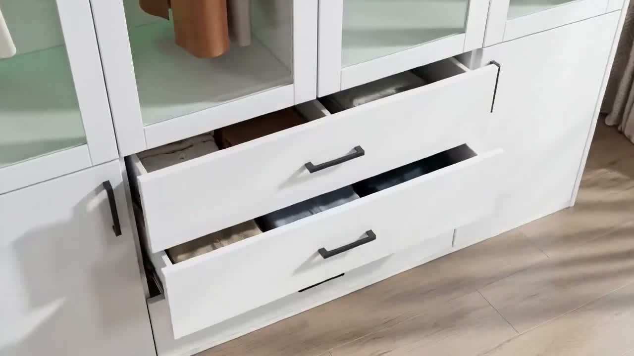 INONEFT Kleiderschrank mit LED und 6 Türig und 3 Produktbild-Vorschau 7