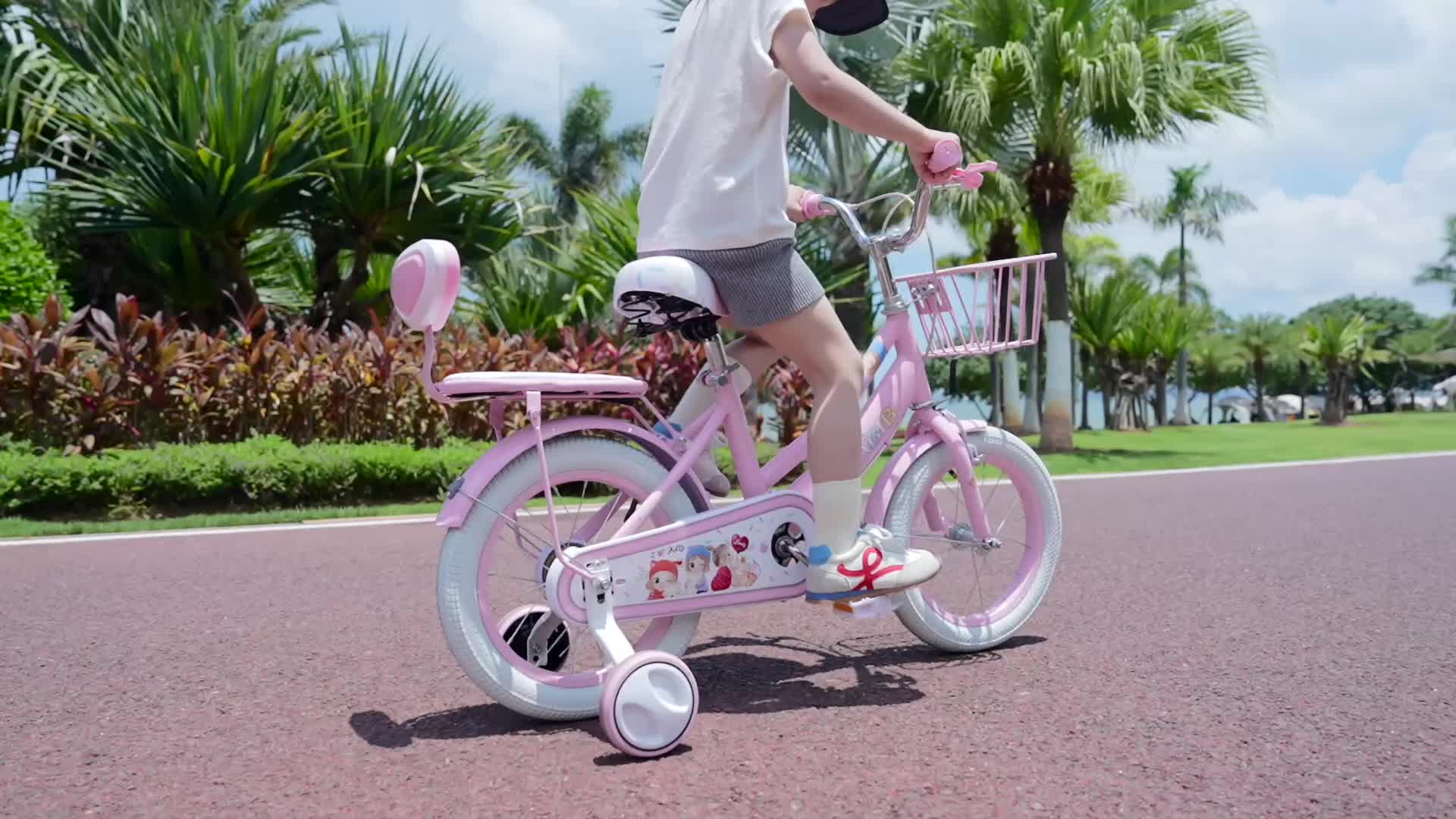 Habib Bicycle Mädchenfahrrad 12" 14" 16" | Komplett-Set mit Produktbild-Vorschau 7