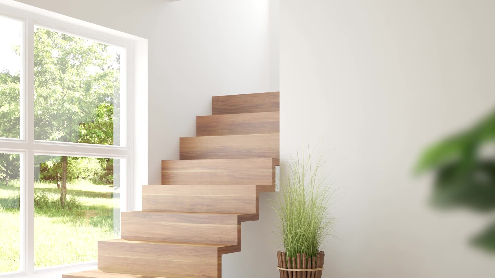 Relaxdays Handlauf Aluminium, rund, Treppengeländer innen, Produktbild-Vorschau 7