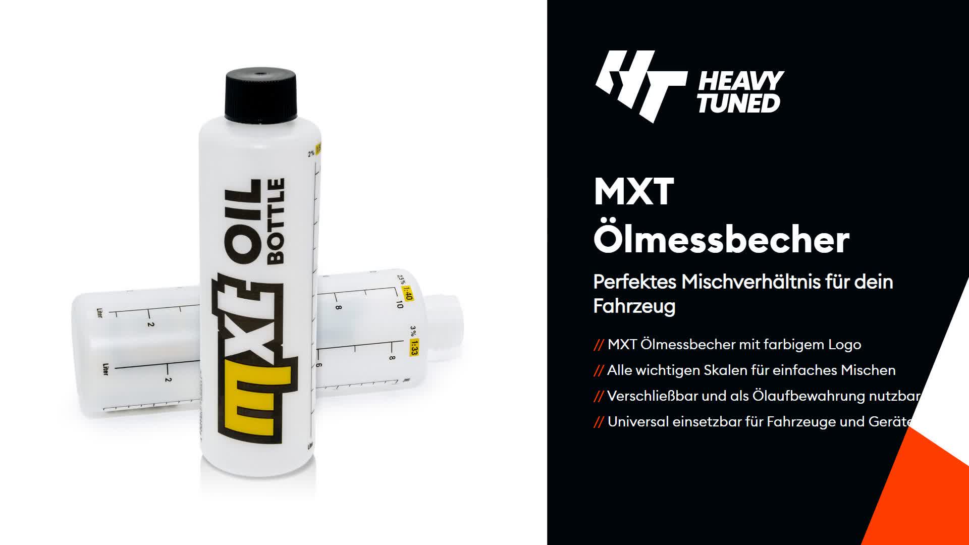 Maxtuned Ölmessbecher Gemisch Messbecher 2 Takt, 250 ml Produktbild-Vorschau 6