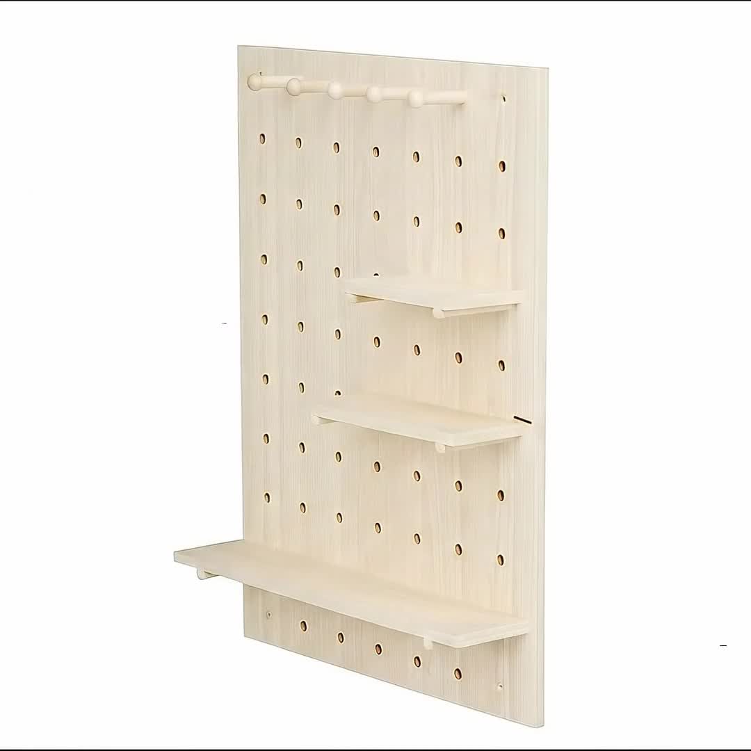 Holzbrett-Organizer Steckbrett 40x60 cm Maclean Organisator Produktbild-Vorschau 7
