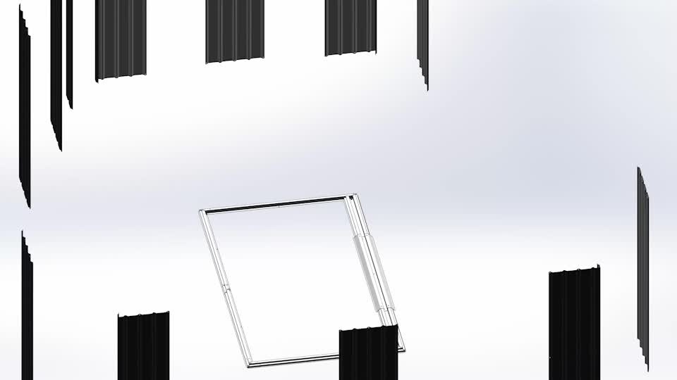 HATTORO P100 XL Metall Gerätehaus Geräteschuppen Schuppen Produktbild-Vorschau 7