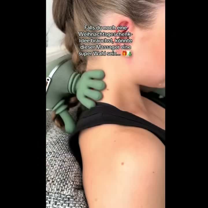4D Nackenmassagegerät mit Wärme, Elektrisches Schulter- und Produktbild-Vorschau 7