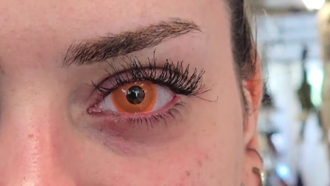 One Week Motiv Kontaktlinsen "Black Witch" |  Schwarz (w01) Produktbild-Vorschau 7