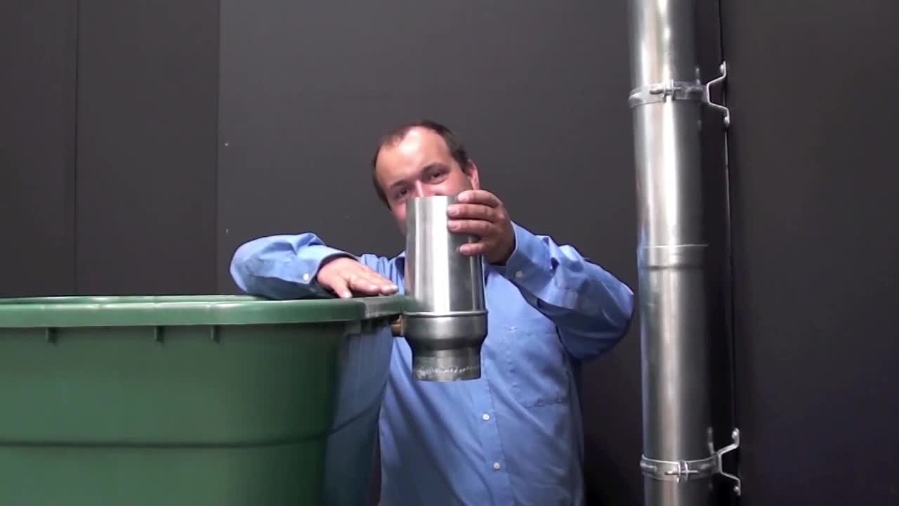 Wassersammler schlanke Ausführung Zambelli Regensammler Produktbild-Vorschau 3
