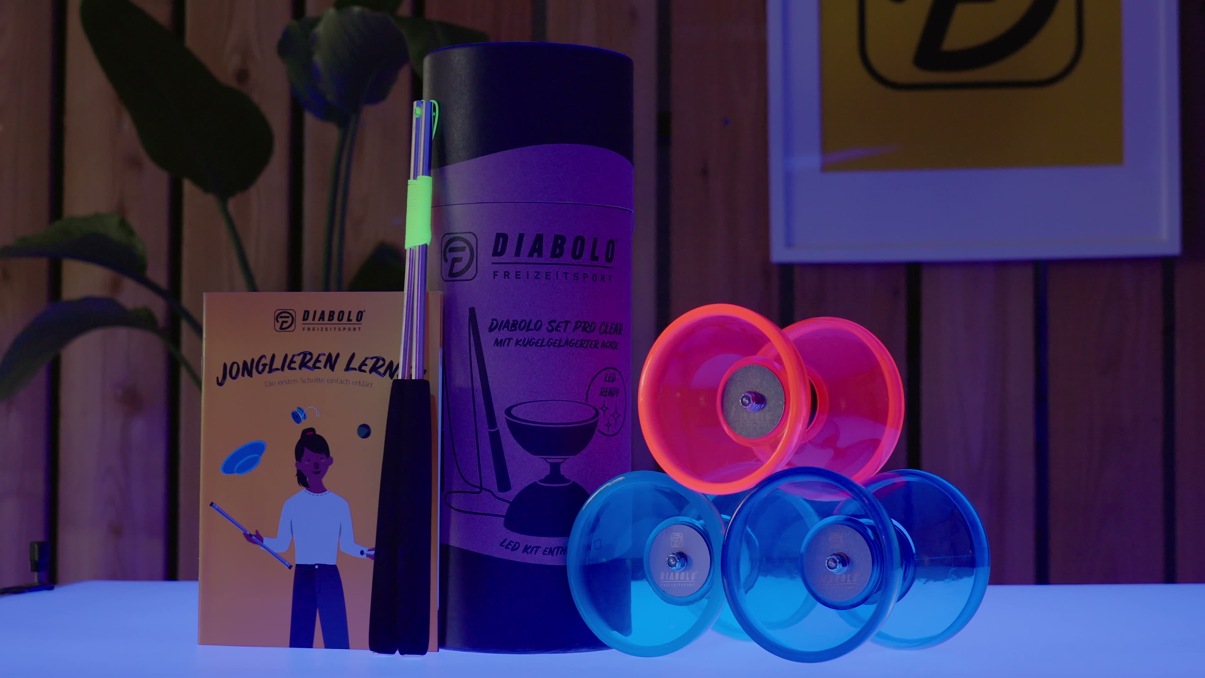 Diabolo Freizeit Diabolo Satz mit Kugellagerachse | Produktbild-Vorschau 7