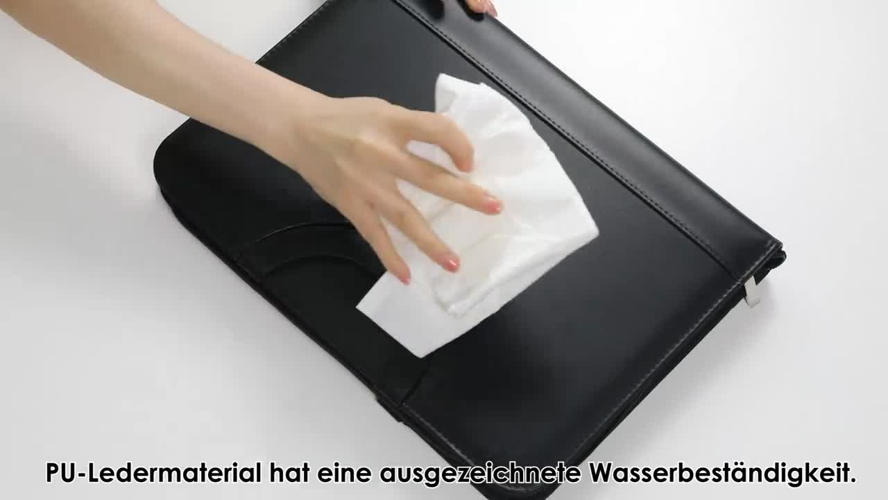 Schreibmappe, Konferenzmappe, A4 Aktenmappe, Dokument Produktbild-Vorschau 7